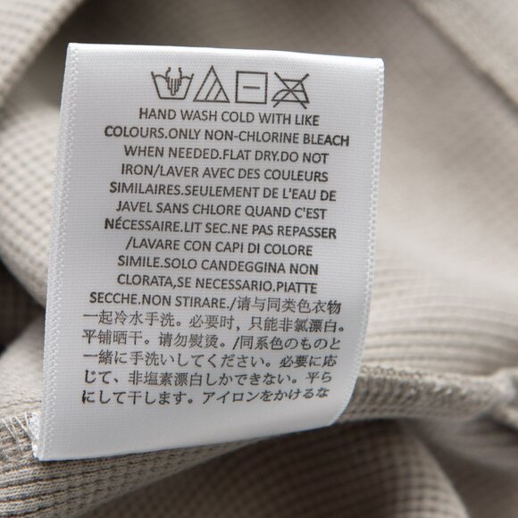 Fear Of God Essentials Waffle Tank Top Seal Grey SS23 Size XS - Picture 5 of 6